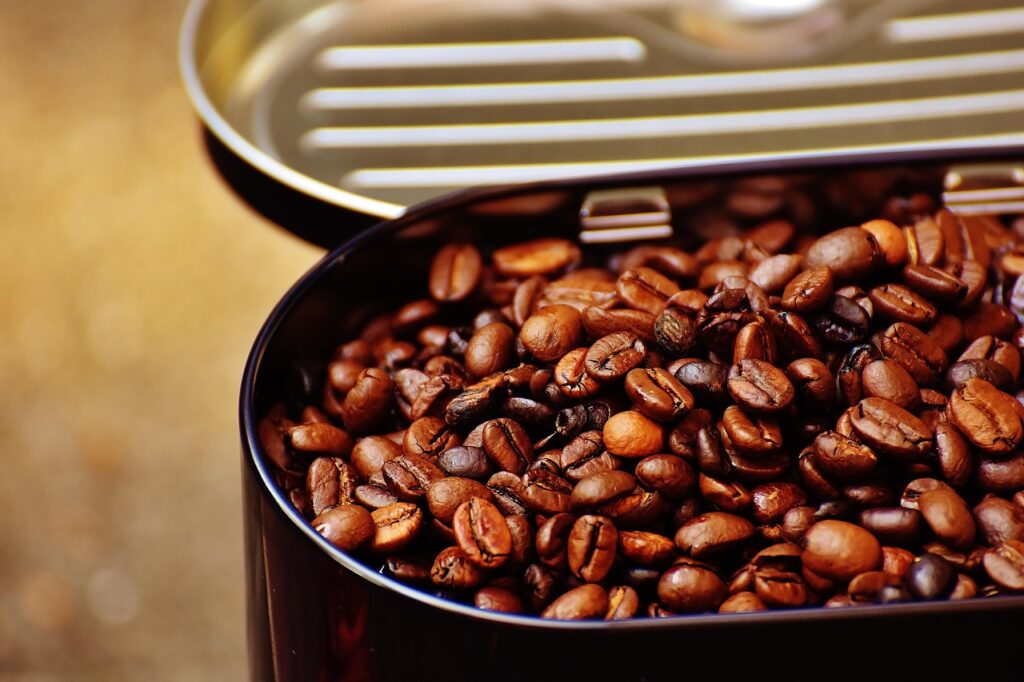 coffee can, coffee, coffee beans, coffee shop, roasted, caffeine, brown, aroma, beans, coffee roasting, aromatic, enjoyment, luxury items, yummy, enjoy, coffee enjoyment, coffee, coffee, coffee, coffee, coffee beans, coffee shop, coffee shop, coffee shop, coffee shop, coffee shop