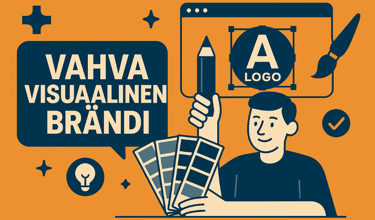 Opinnäytetyö: Vahvan brändin rakentaminen visuaalisia elementtejä hyödyntäen